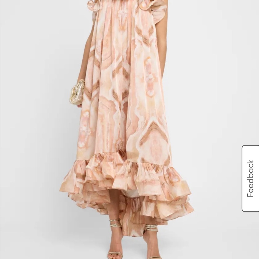 Zimmermann Illuminate Flounce Gown OS